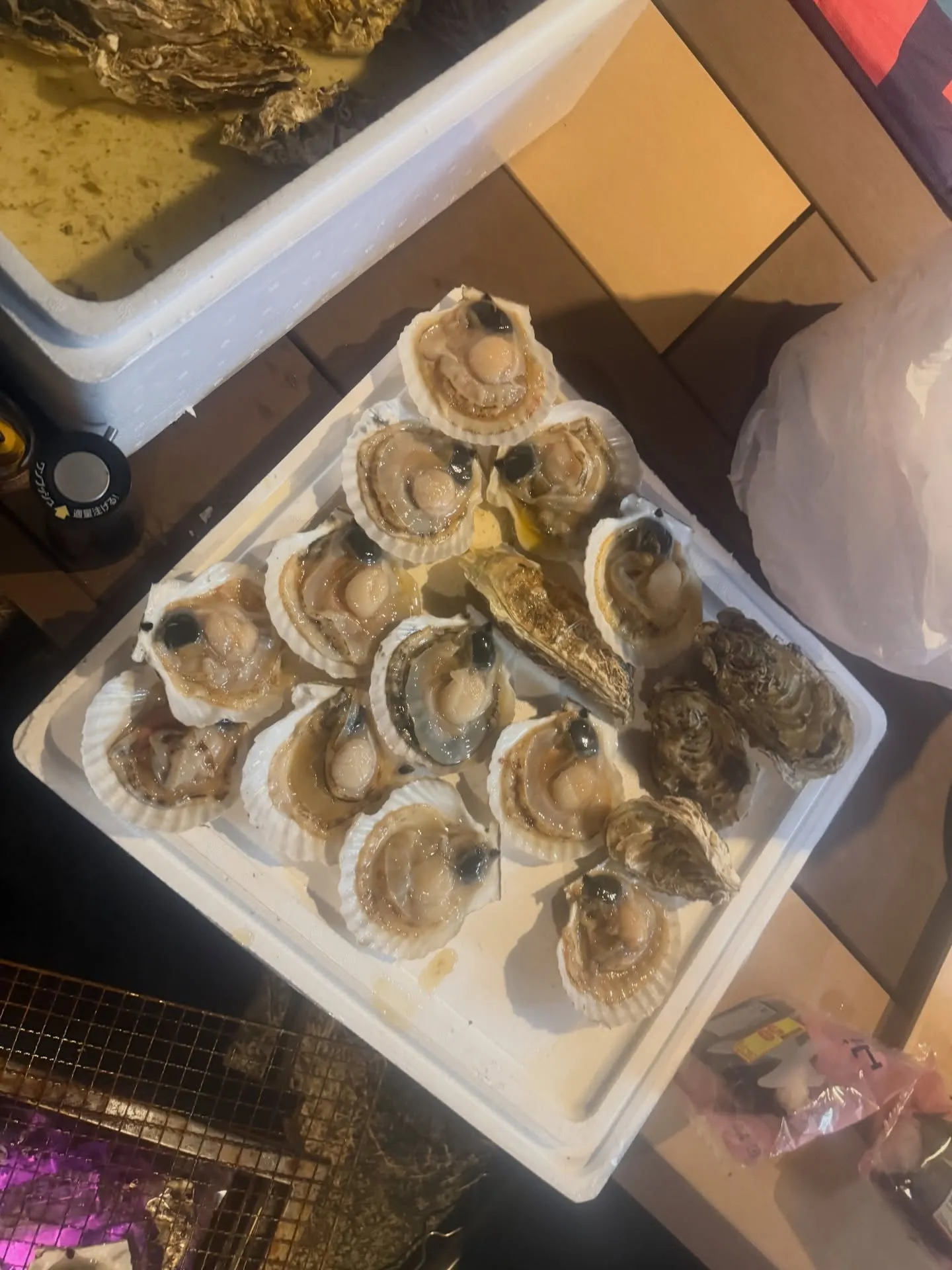 ポケットマルシェを知ってから毎年牡蠣とホタテ購入♡